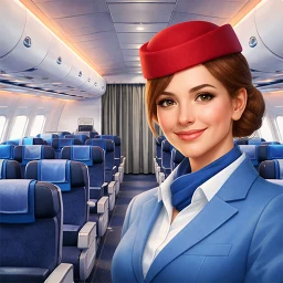 Biểu tượng Air Hostess Simulation